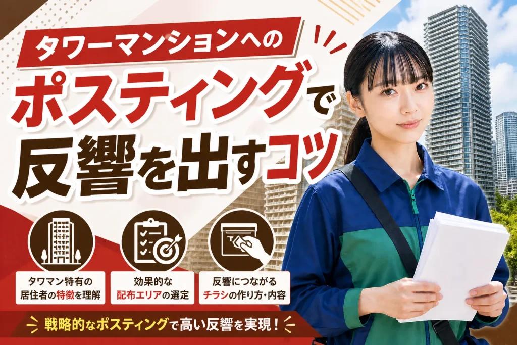 タワマンポスティング