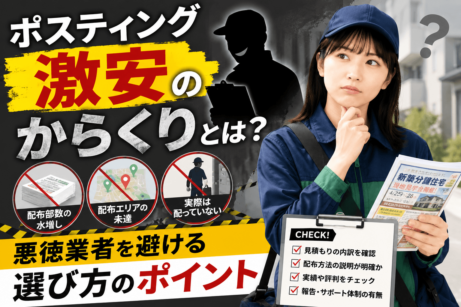 ポスティング 激安