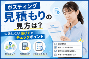 ポスティング 見積もり