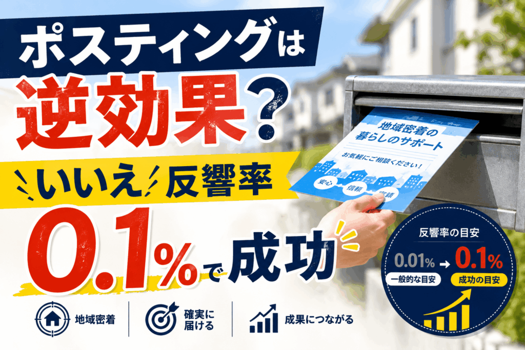 ポスティング 逆効果