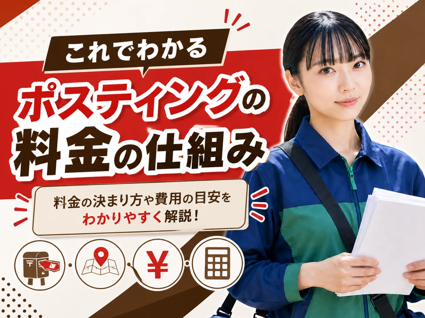 ポスティング料金の仕組み
