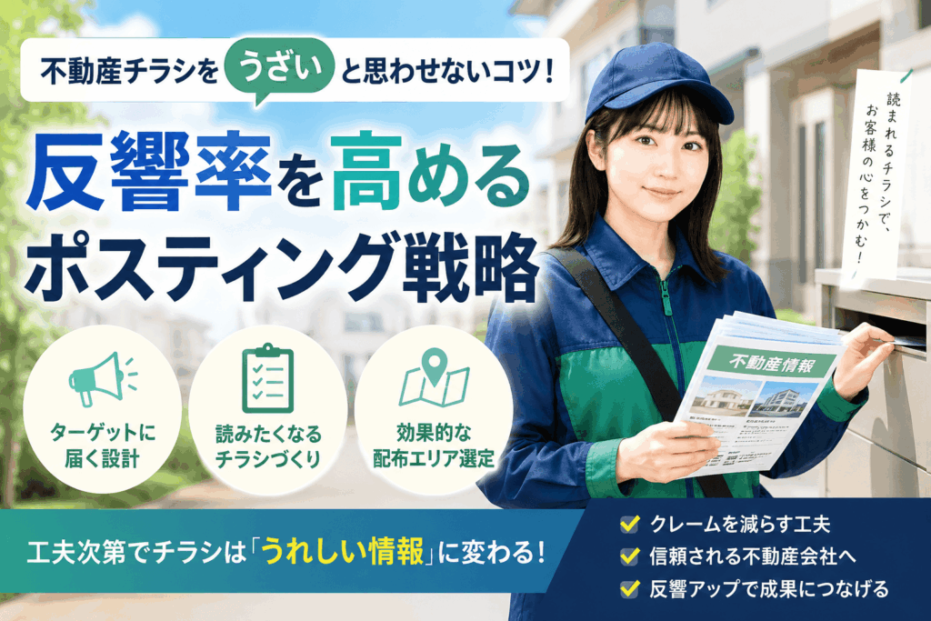 不動産 チラシ うざい