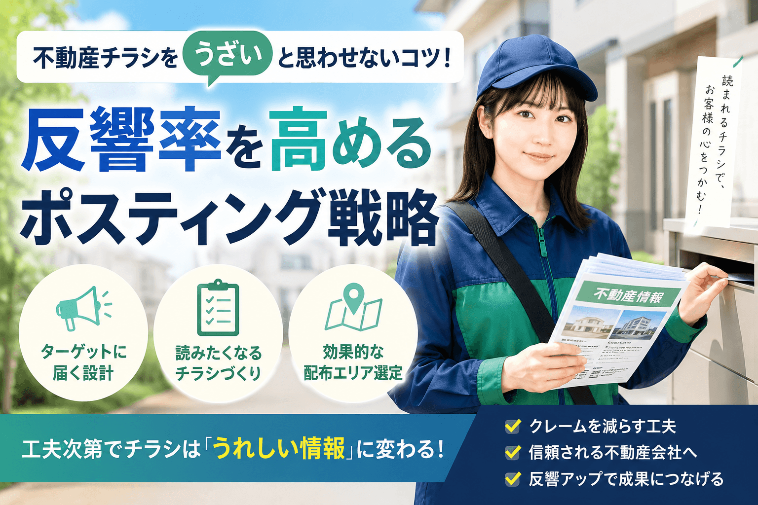 不動産 チラシ うざい