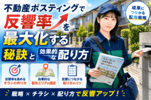 不動産ポスティング 反響率