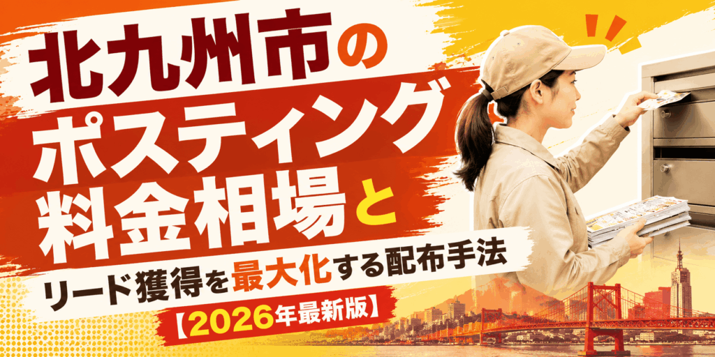 北九州市で反響が出るポスティング業者と失敗しない代行会社の選び方