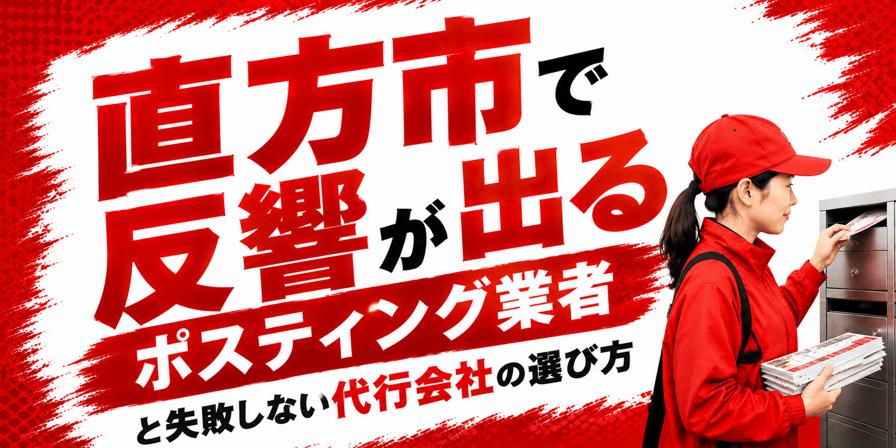 直方市 ポスティング