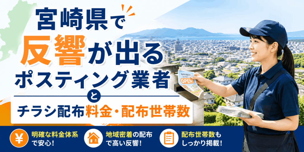 宮崎県 ポスティング