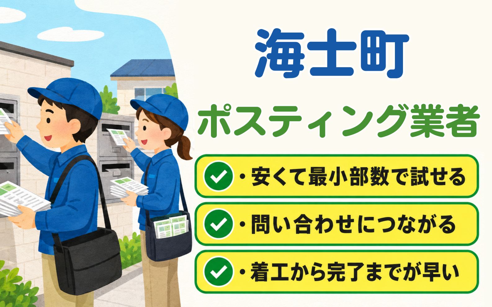 海士町 ポスティング業者