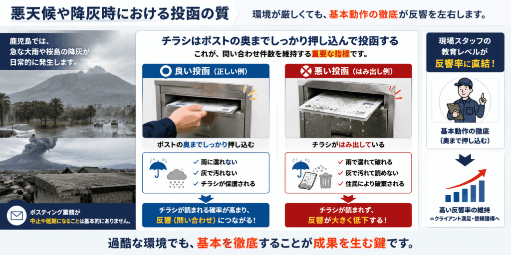 鹿児島 ポスティング戦略