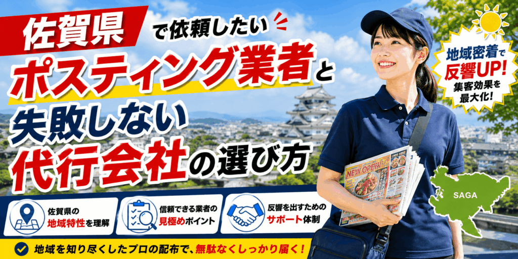 佐賀県ポスティング業者
